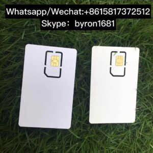 Credit Size 4FF Programmable SIM Card