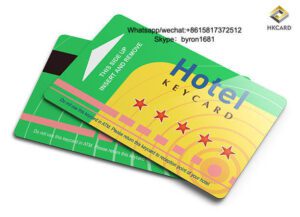 RFID smart card with logo of HKCARD supplier
