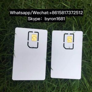 Blank Programmable SIM Cards