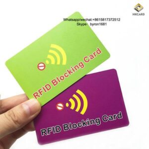 RFID blocker card - Protect your personal information with our reliable RFID blocking solutions"