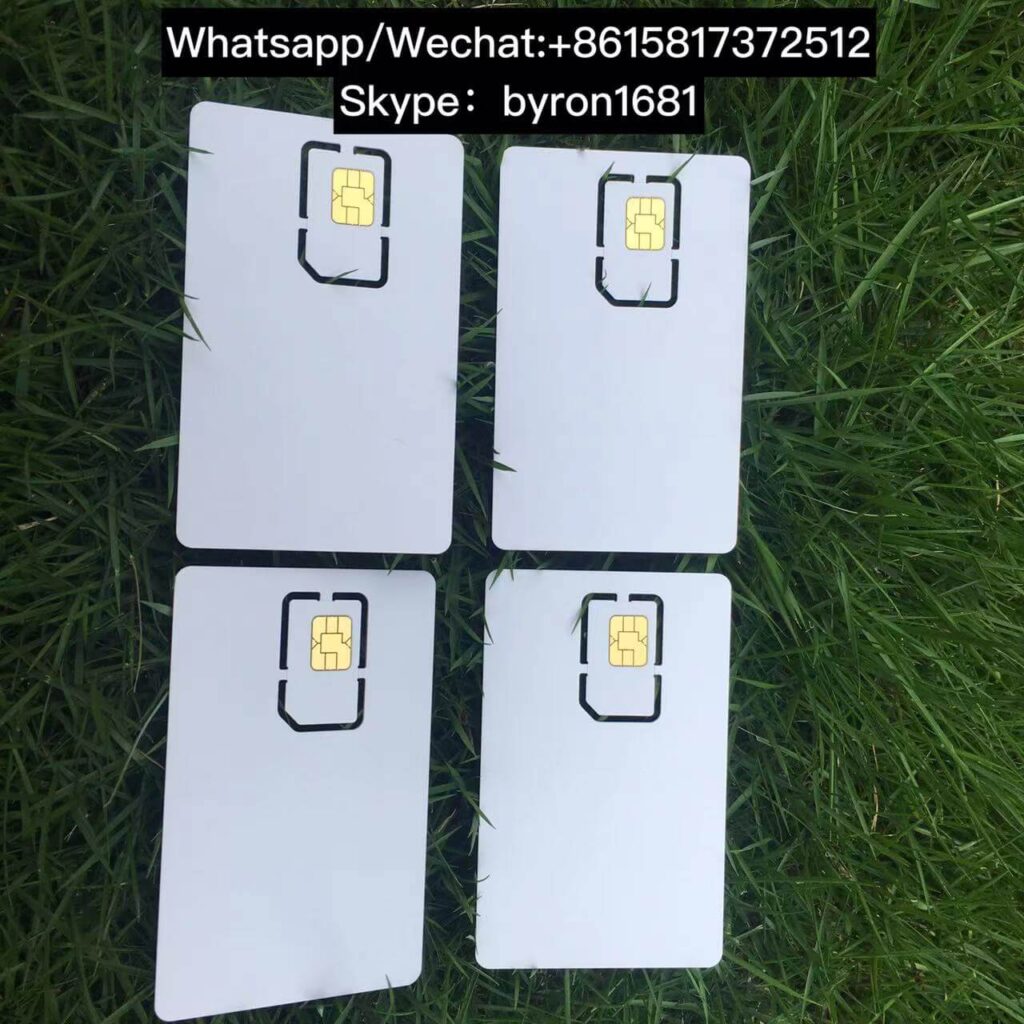 blank sim cards