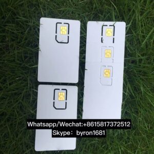 Mobile Phone Test White Card Mobile Phone Test SIM Card